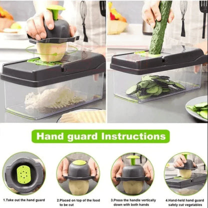 12 in 1 vegetable cutter slicer grater chopper - Prozone