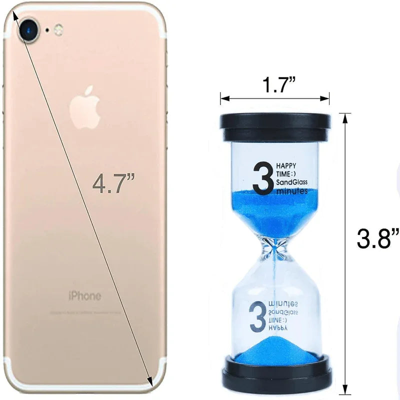Sand hourglass 3 minute mini clock - Prozone