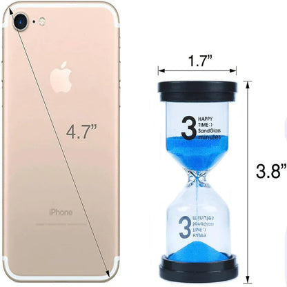 Sand hourglass 3 minute mini clock - Prozone
