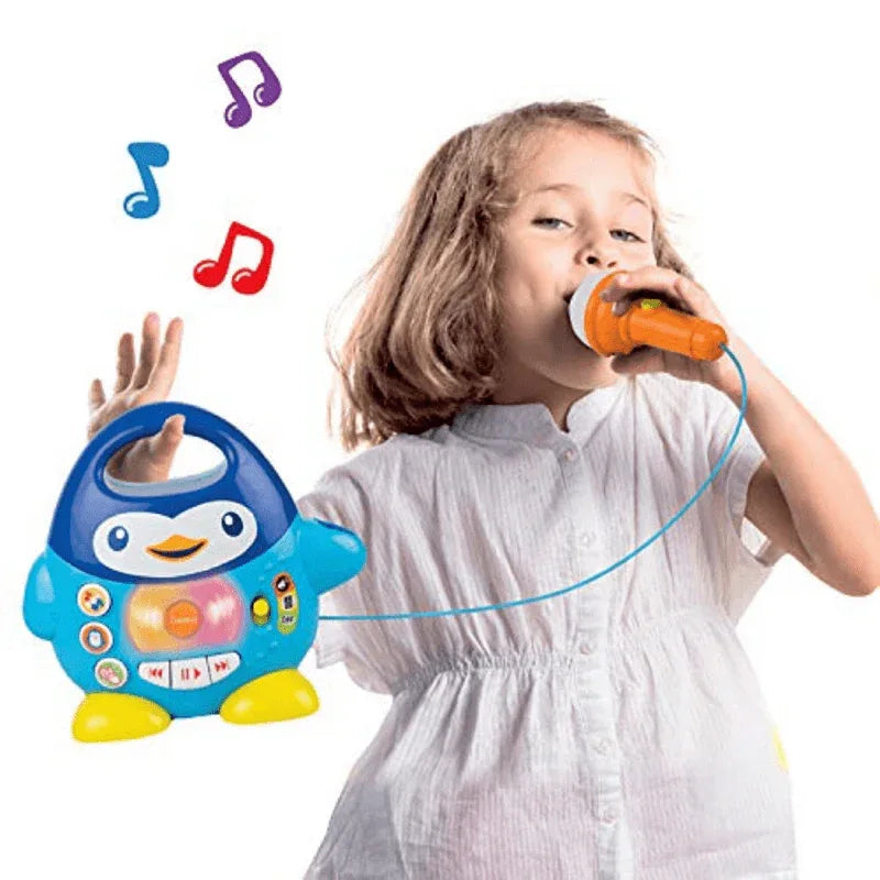 Penguin karaoke microphone toy - Prozone