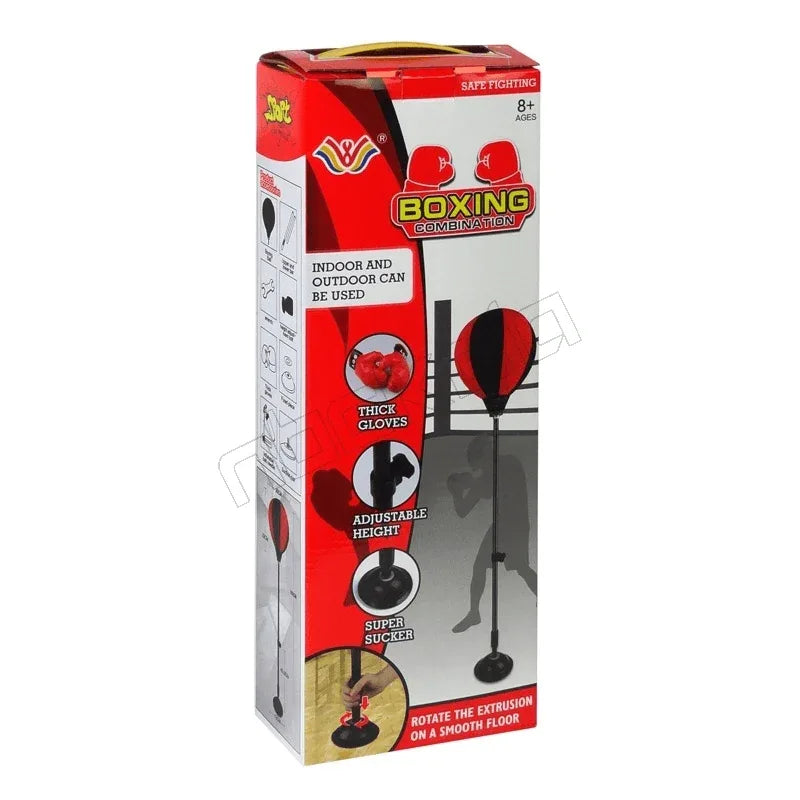 Children boxing punch bag with gloves - Prozone