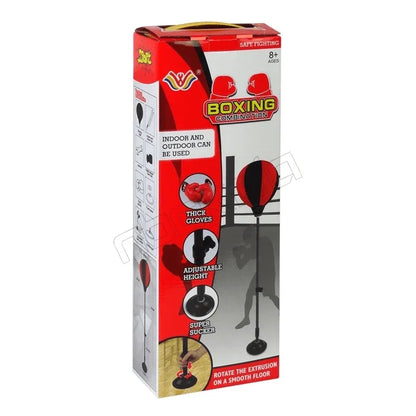 Children boxing punch bag with gloves - Prozone