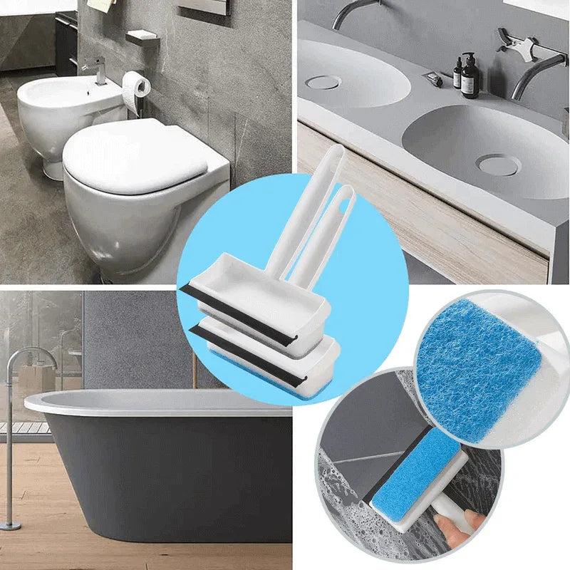 Dual sided bathroom sponge and wiper - Prozone