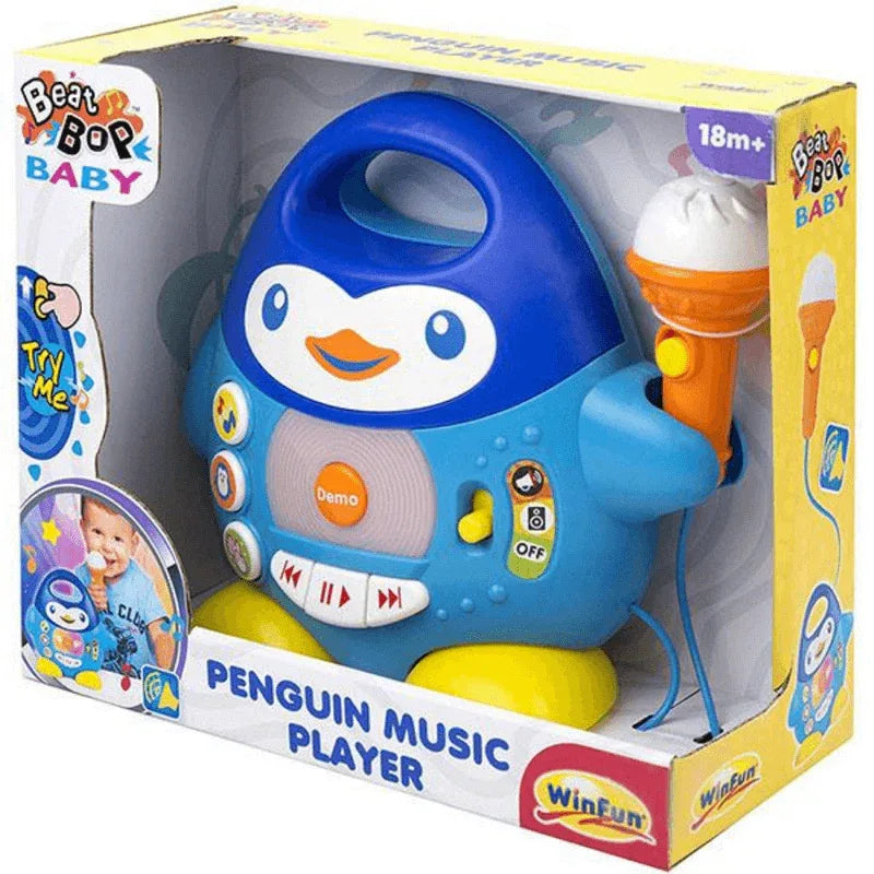 Penguin karaoke microphone toy - Prozone