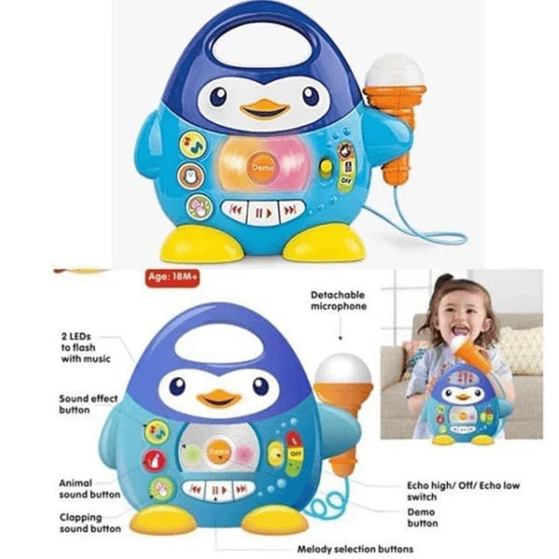 Penguin karaoke microphone toy - Prozone