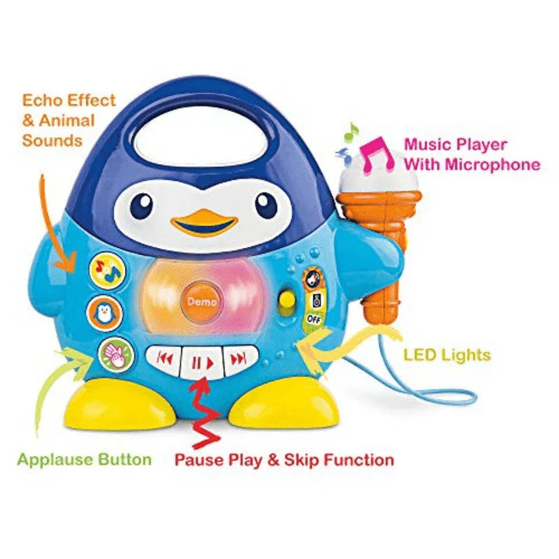 Penguin karaoke microphone toy - Prozone