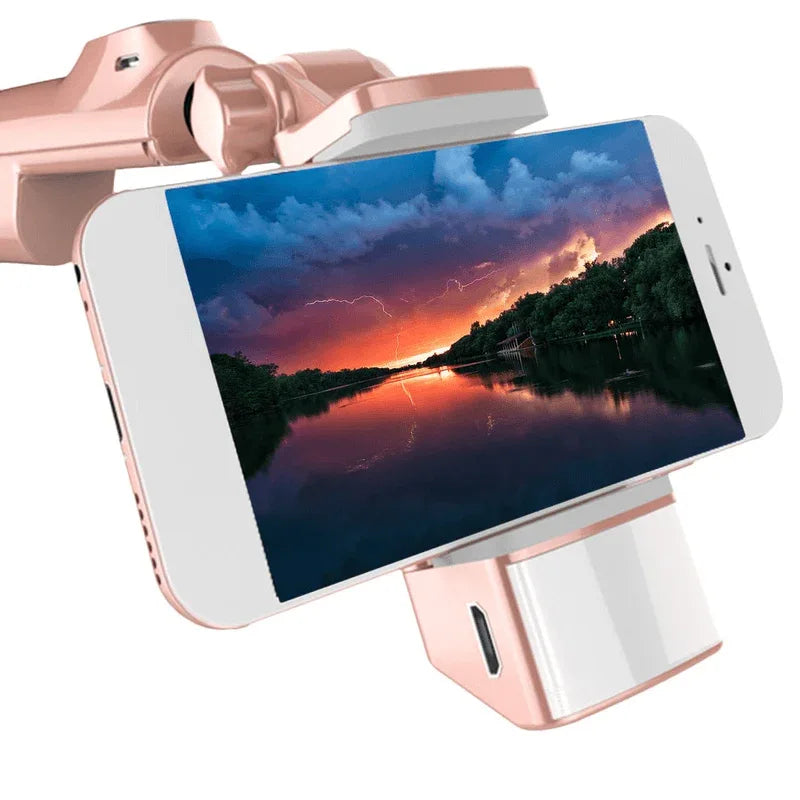 Rose gold selfie stick monopod wireless rc - Prozone