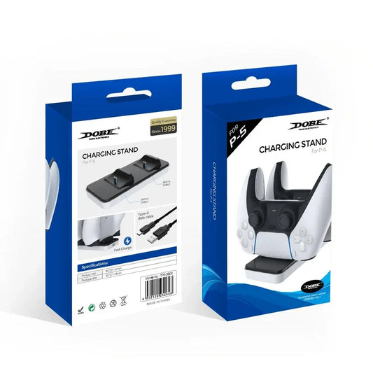 Dobe ps5 wireless dual charging dock for joystick controller - Prozone