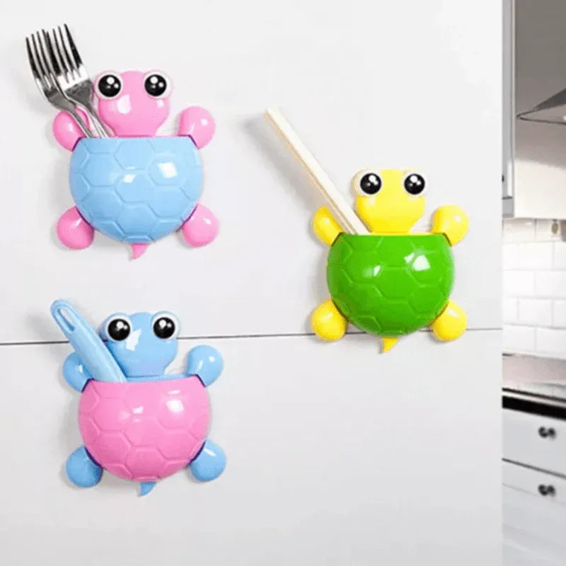 2 pcs cute turtle tooth brush holder - Prozone