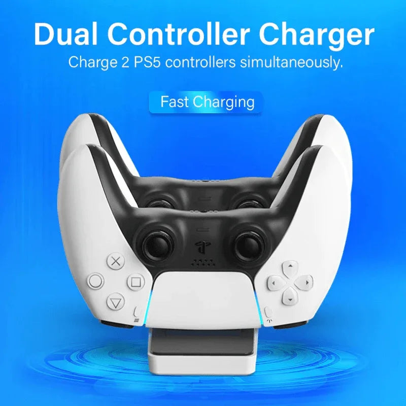 Dobe ps5 wireless dual charging dock for joystick controller - Prozone
