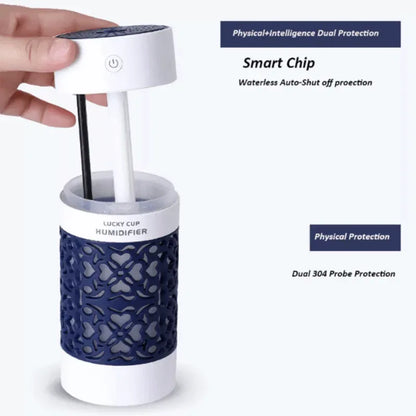 Portable lucky cup humidifier ultrasonic led night light - Prozone