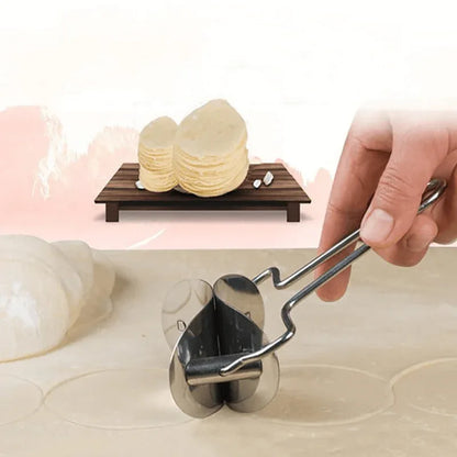 Large dumpling dough circle roller cutter - Prozone
