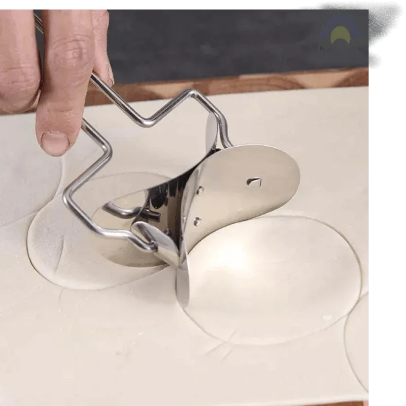 Large dumpling dough circle roller cutter - Prozone