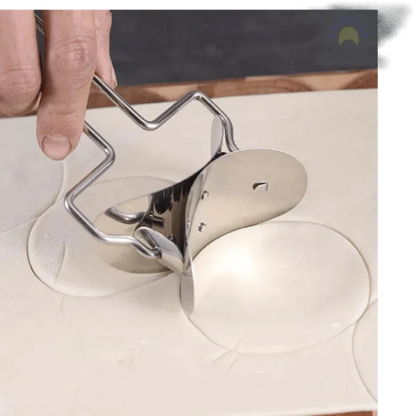 Large dumpling dough circle roller cutter - Prozone
