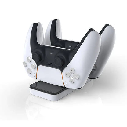 Dobe ps5 wireless dual charging dock for joystick controller - Prozone