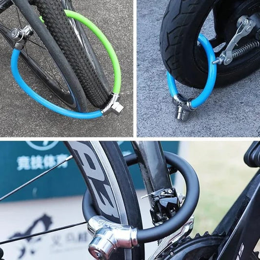 Bicycle Lock Bike Chain Road Security Steel Ring - Prozone