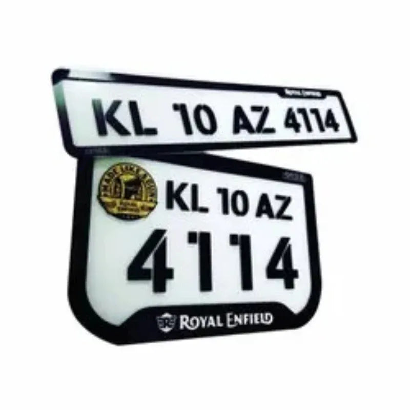 computerized number plate base/ frame - Prozone