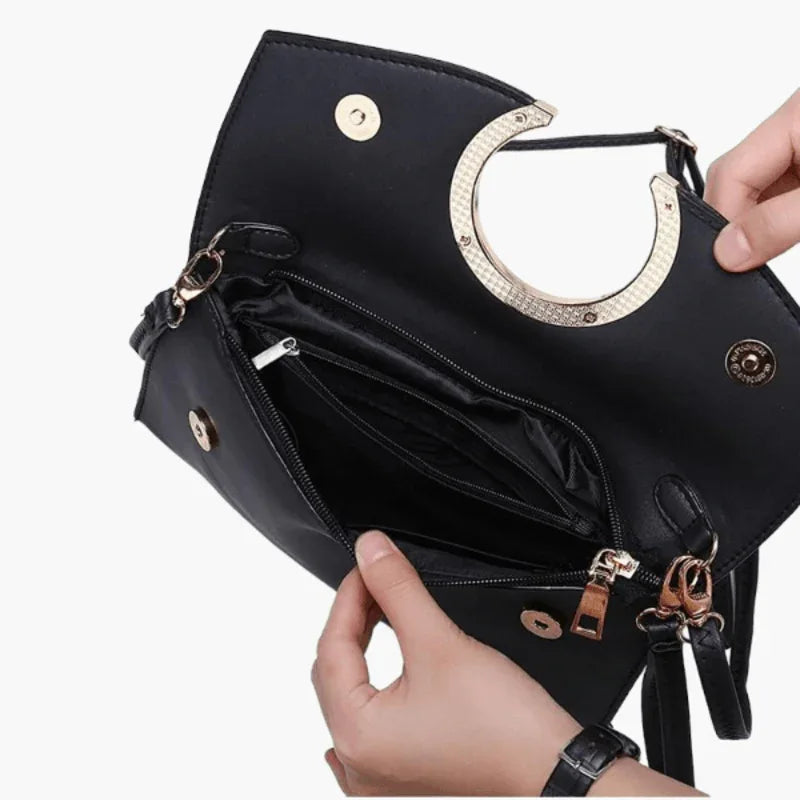2 in 1 stylish half circle cross body bag - Prozone
