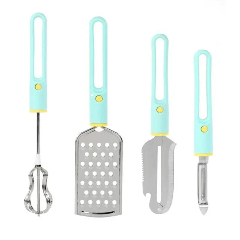 Stainless steel 4 in 1 kitchen tools set - Prozone