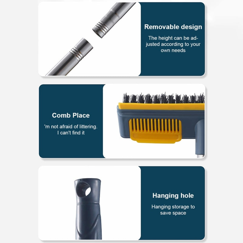 Brush viper mop with cleaner brush - Prozone