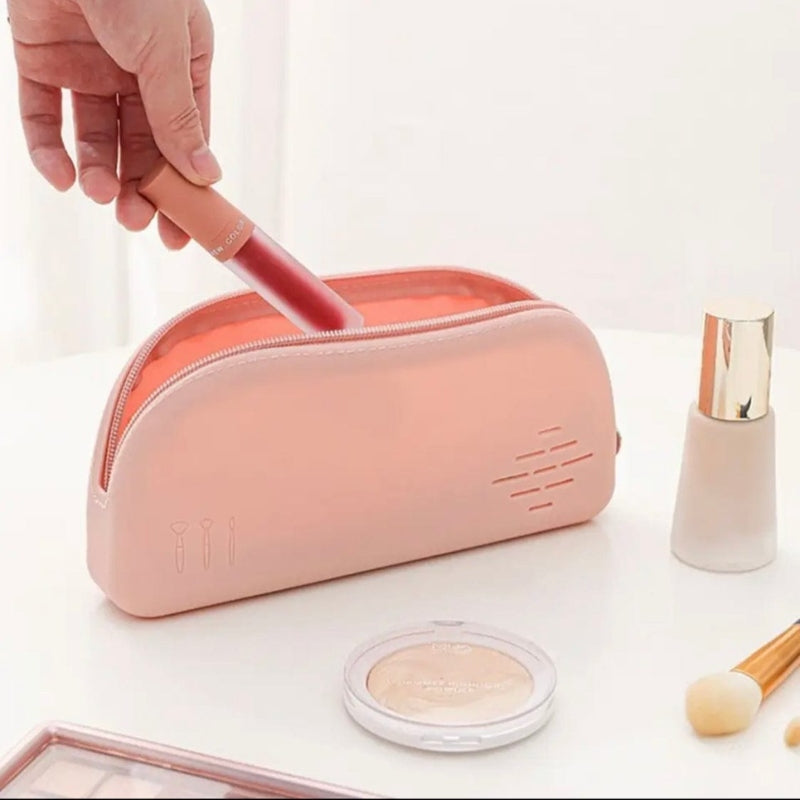 Silicone Makeup Brush Case Travelling  Waterproof Pouch - Prozone