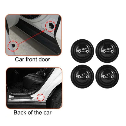 24 pcs Self Adhesive Car Door Shock Absorbers - Prozone