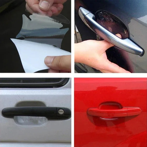 Transparent car door handle protector-8 pcs set - Prozone