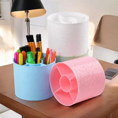 Spinning pen holder makeup brush organizer - Prozone