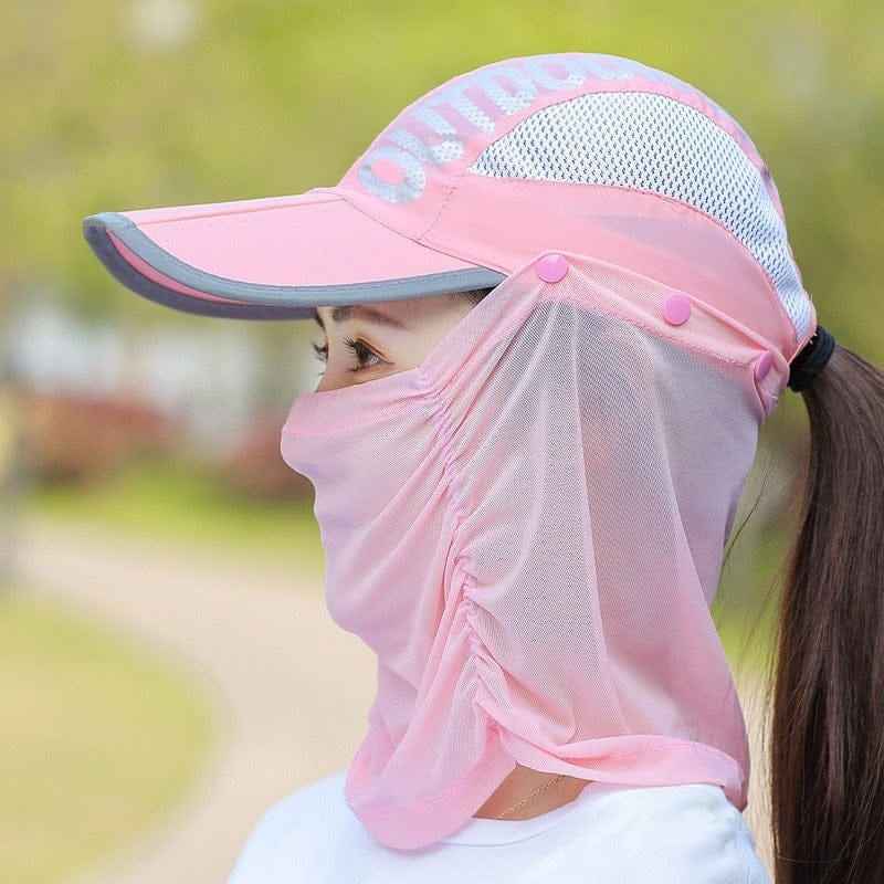 Sun Protection Hat Women's with mask - Prozone