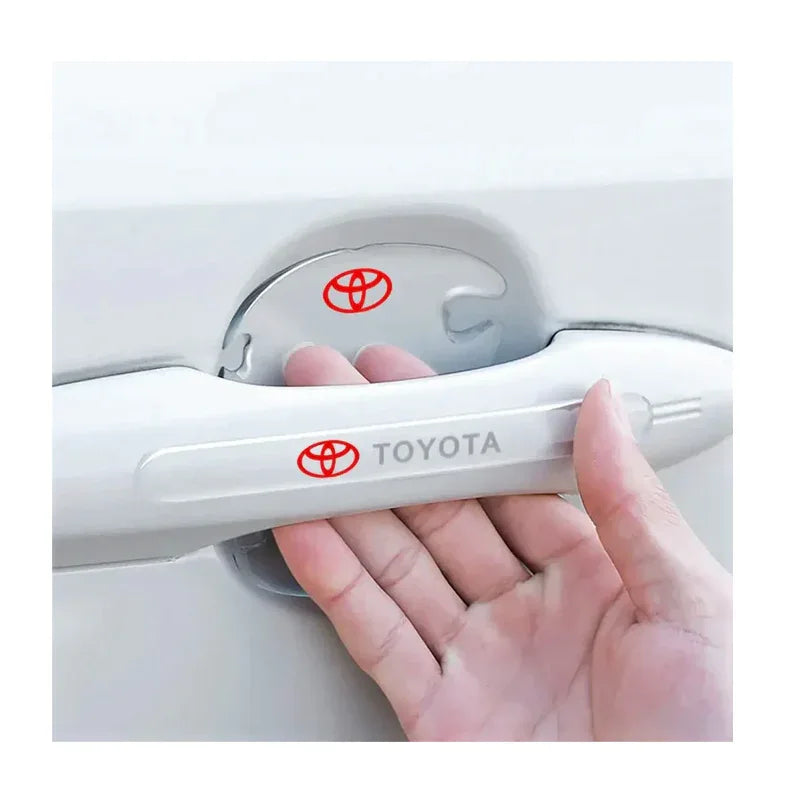 Transparent car door handle protector-8 pcs set - Prozone