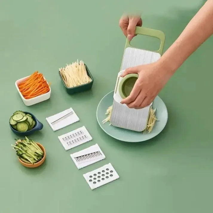 5 in 1 Multifunctional Stainless Steel Vegetable Slicer - Prozone