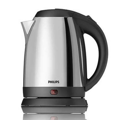 Philips electric kettle silver & black - Prozone