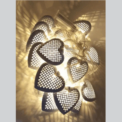 Heart led fairy lights - Prozone