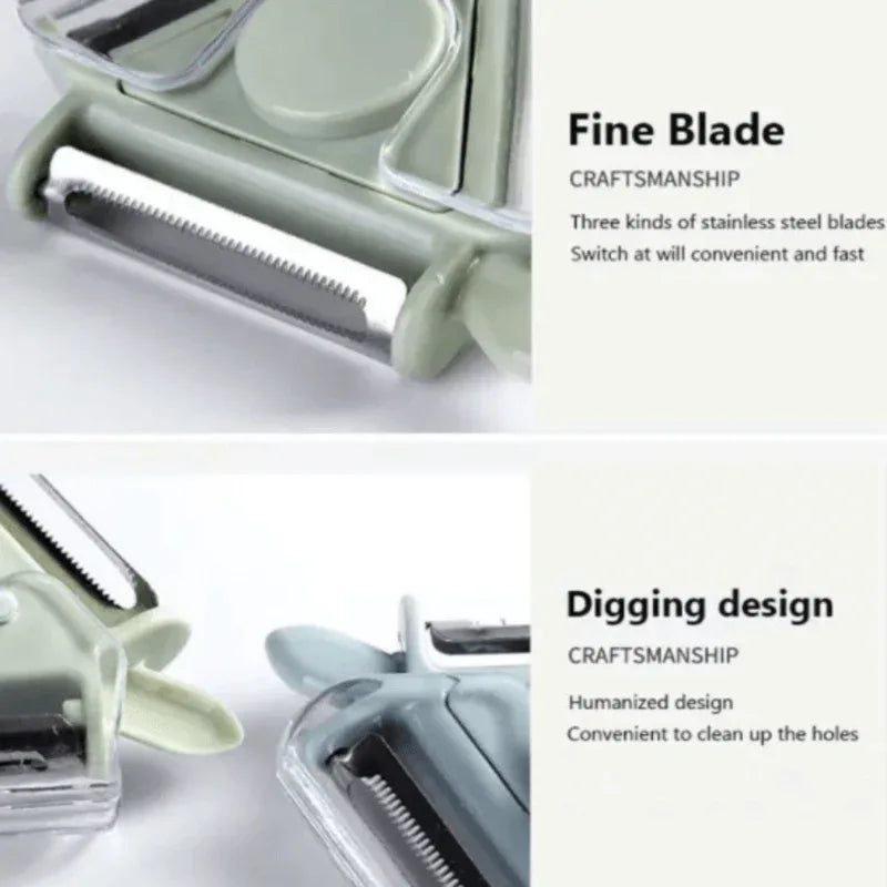3 in 1 potato peeler and vegetable slicer - Prozone