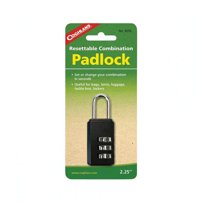 Resettable 3 digit combination padlock - Prozone