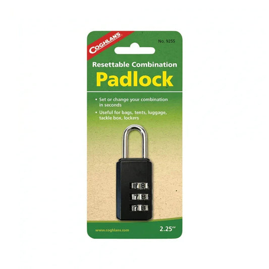 Resettable 3 digit combination padlock - Prozone