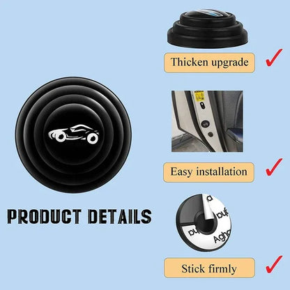 24 pcs Self Adhesive Car Door Shock Absorbers - Prozone