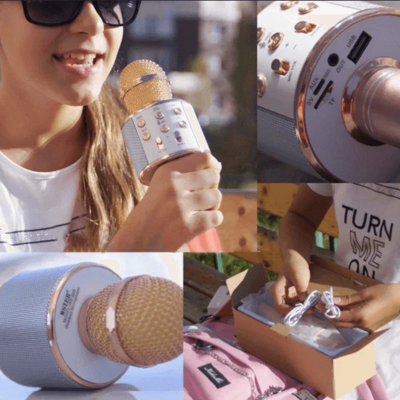 Wireless karaoke mic with speaker  - Prozone