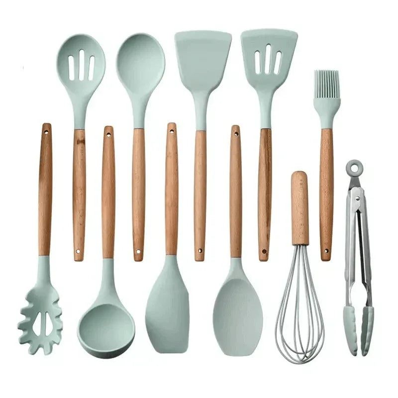 11 pcs silicone cooking utensils - Prozone