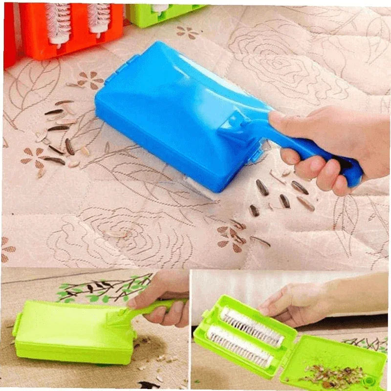 Handheld double roller carpet brush - Prozone