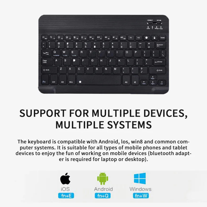 Mini 10 inches wireless keyboard for phones - Prozone