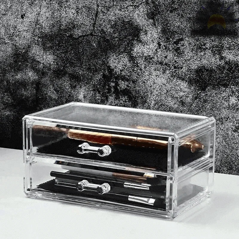 Transparent drawer style makeup organizer - Prozone