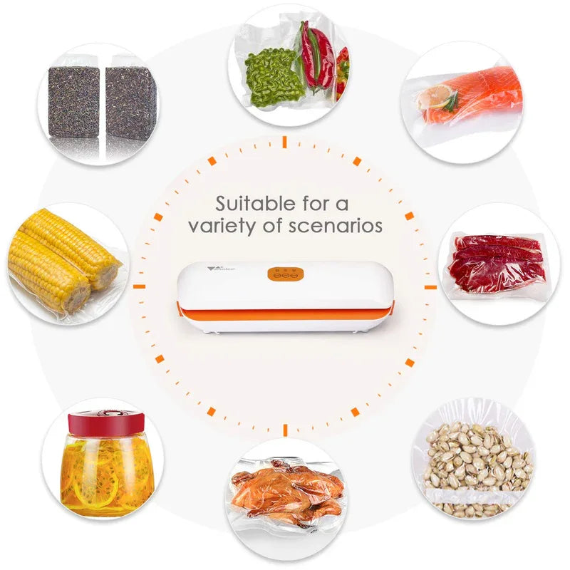 Portable automatic vacuum sealer for food - Prozone