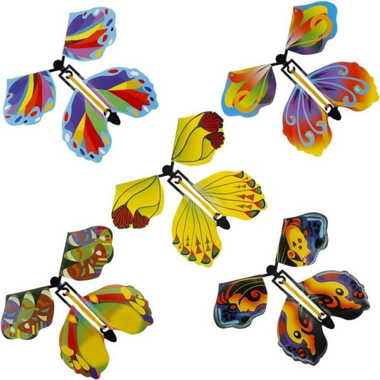 Stress Relief Flying Butterfly Novelty Magic Toy Pack Of 6 - Prozone