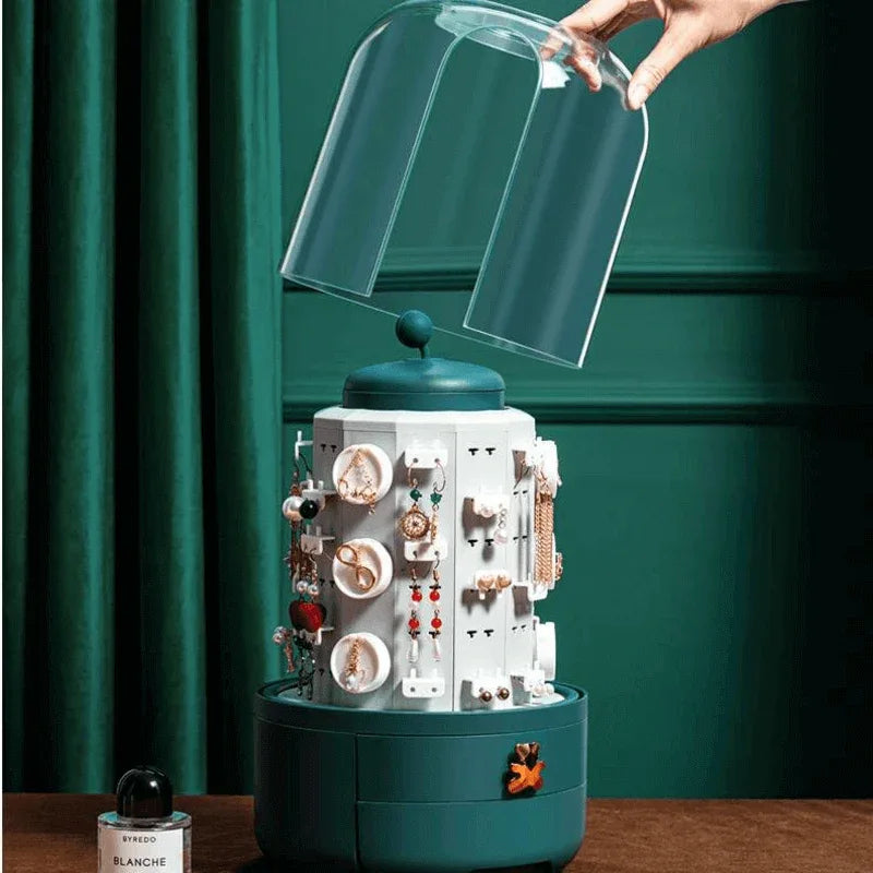 360 degree rotary jewelry box - Prozone