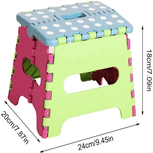 Non slip folding plastic stool - Prozone