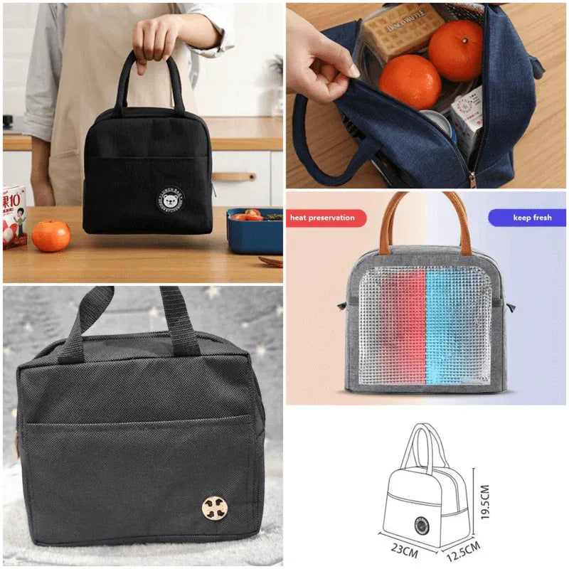 Insulated food bag black - Prozone