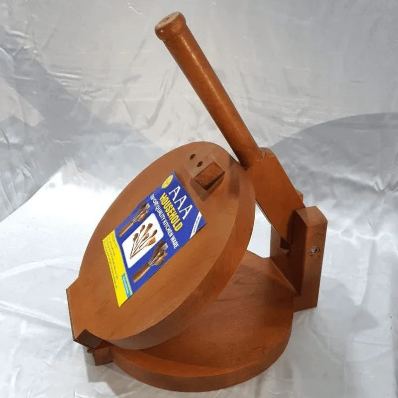 Heavy wooden tortilla press roti maker - Prozone
