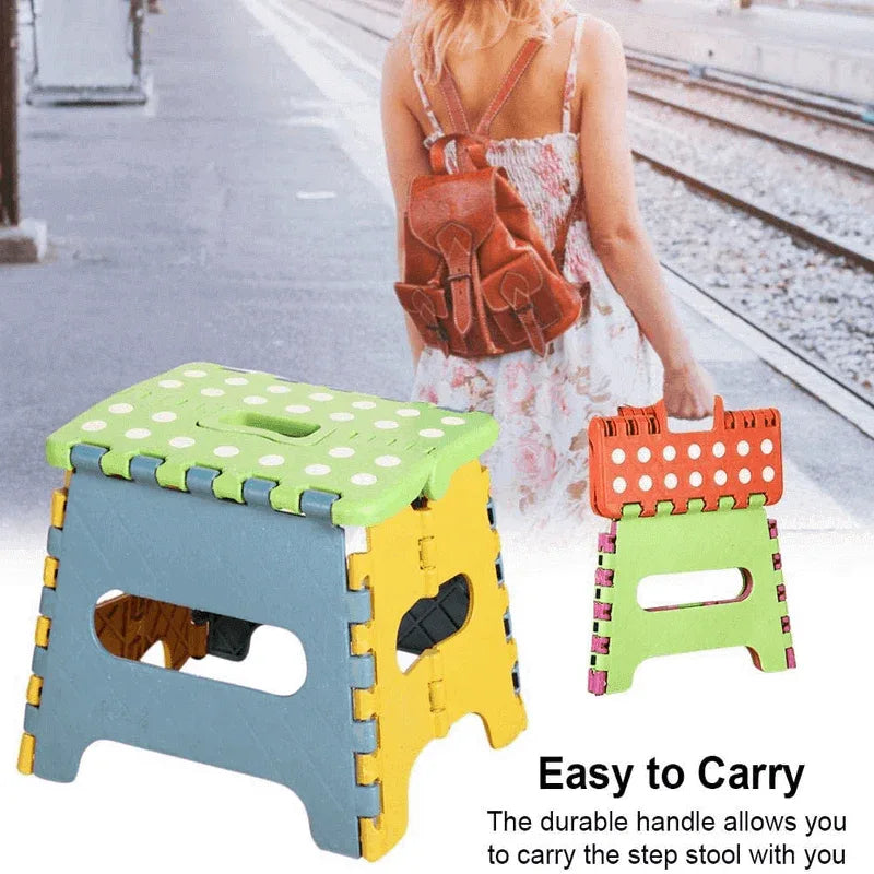 Non slip folding plastic stool - Prozone