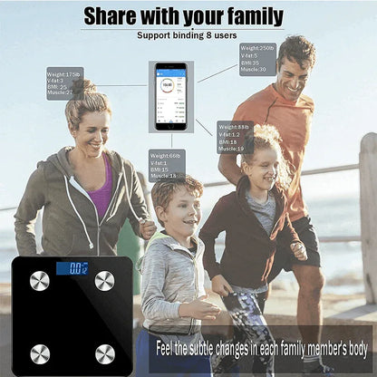 Electric smart bluetooth digital scale lcd - Prozone